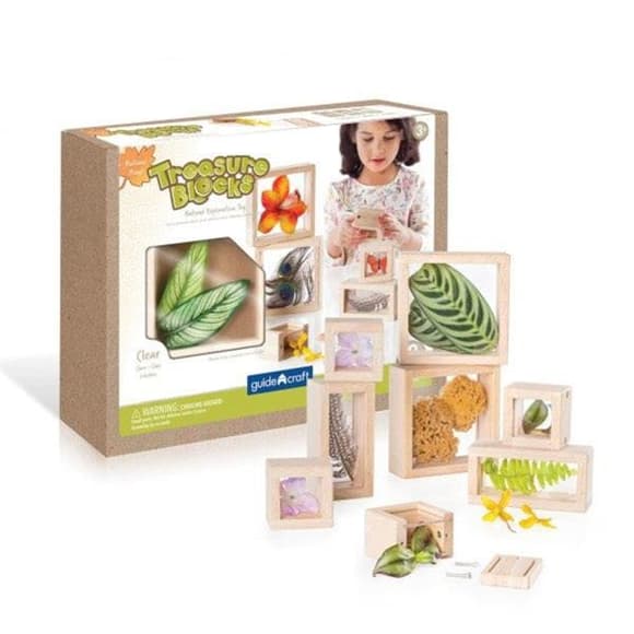 Набор Guidecraft Natural Play Сокровища в прозрачных ящиках (G3084)
