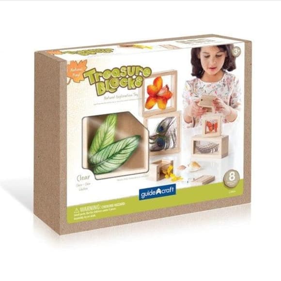 Набор Guidecraft Natural Play Сокровища в прозрачных ящиках (G3084)