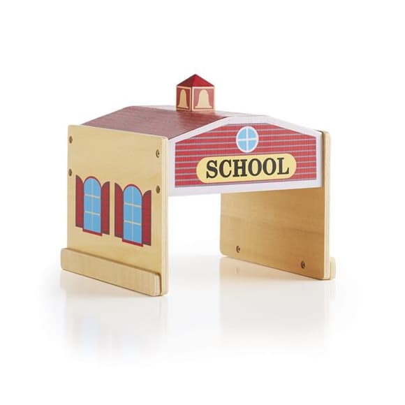 Набор строений Guidecraft Block Play к Дороге из дерева, 6 шт. (G6716)