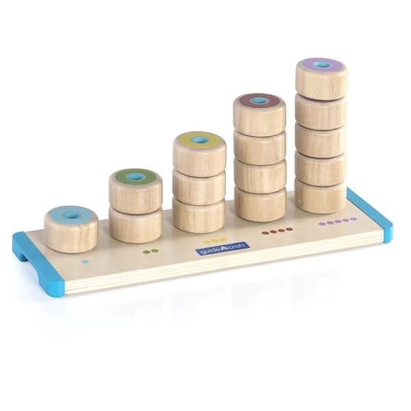 Набор для счета Guidecraft Manipulatives Логические столбики (G6736)