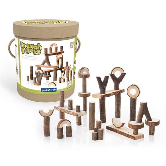 Игровой набор Guidecraft Natural Play Палки и бруски, 36 шт. (G6770)