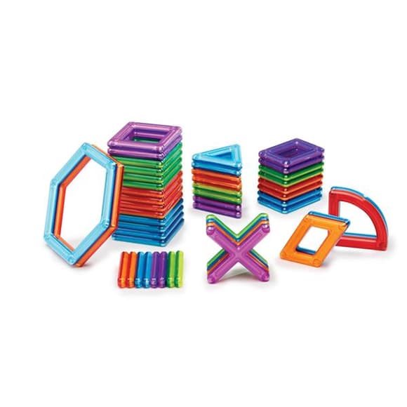 Магнітний конструктор Guidecraft PowerClix Frames, 48 деталей (G9200)