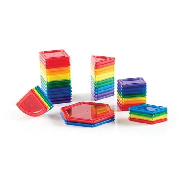 Магнітний конструктор Guidecraft PowerClix Solids, 44 деталі (G9421)