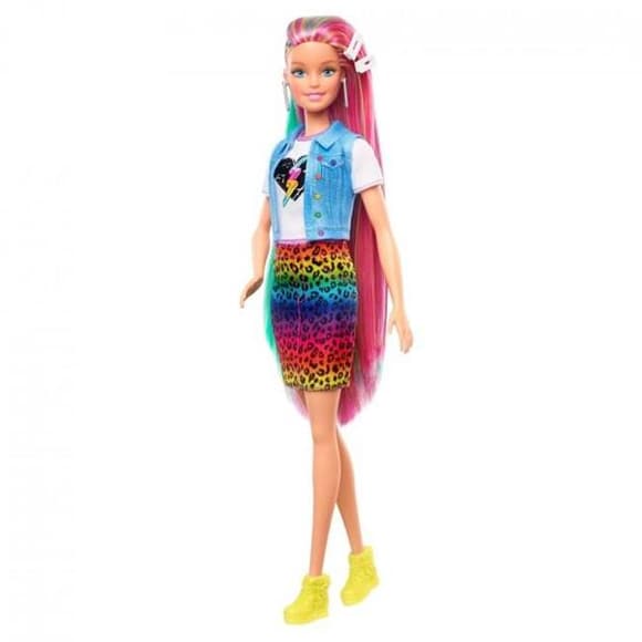 Лялька Barbie Райдужний леопард 29 см (GRN81)