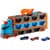 Грузовик-транспортер Hot Wheels Супергонки с 3 базовыми машинками 1:64 (GVG37)