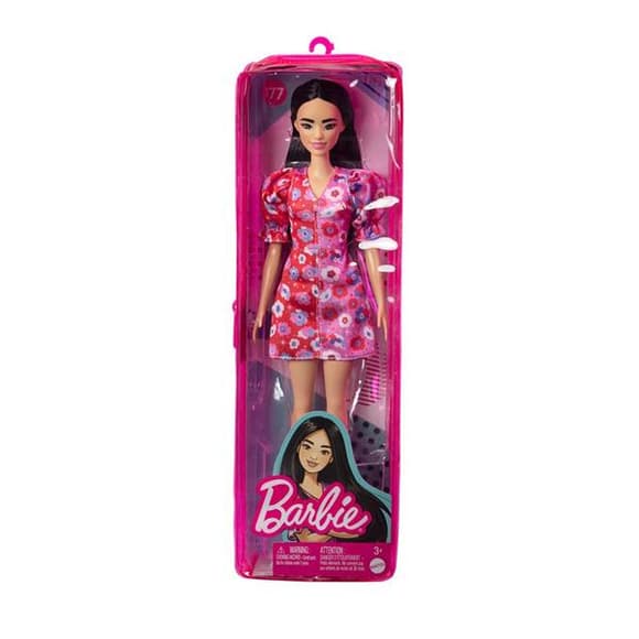 Лялька Barbie Модниця в рожевій квітчастій сукні 29 см (HBV11)