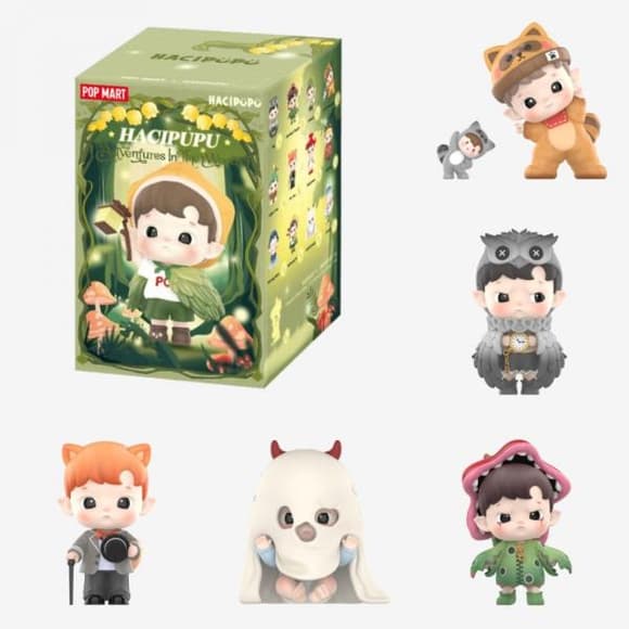 Колекційна фігурка-сюрприз Pop Mart Hacipupu Adventures In The Woods (HCPPW-01)