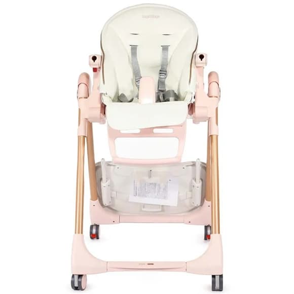 Стільчик для годування Peg-Perego Prima Pappa Follow Me рожеве золото (IH01000000BL00)