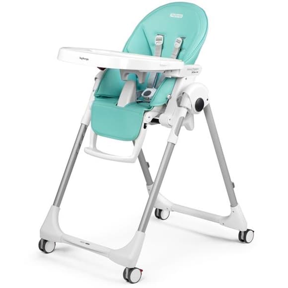 Стільчик для годування Peg-Perego Prima Pappa Follow Me бірюзовий (IH01000000BL91)
