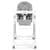 Стільчик для годування Peg-Perego Prima Pappa Follow Me Wonder плямостійкий сірий (IH01000000WD53)