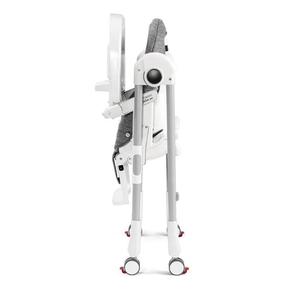 Стільчик для годування Peg-Perego Prima Pappa Follow Me Wonder плямостійкий сірий (IH01000000WD53)