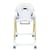 Стільчик для годування Peg-Perego Prima Pappa Follow Me білий із золотистим (IH01000001BL00)