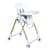 Стільчик для годування Peg-Perego Prima Pappa Follow Me білий із золотистим (IH01000001BL00)