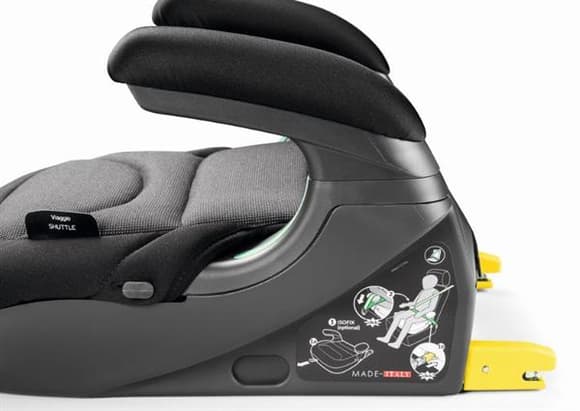 Автокрісло-бустер Peg-Perego Viaggio Shuttle Isofix чорний (IMVS040000DP53DX13)