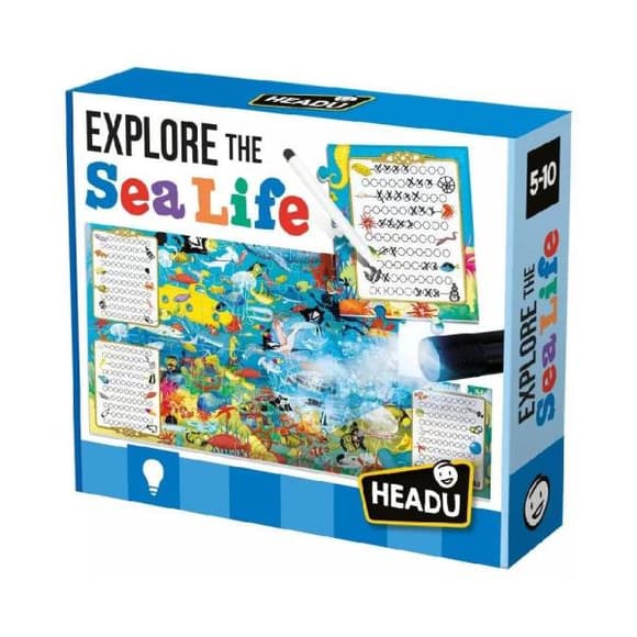 Розвивальний пазл Headu Досліджуйте морське життя (IT22311)