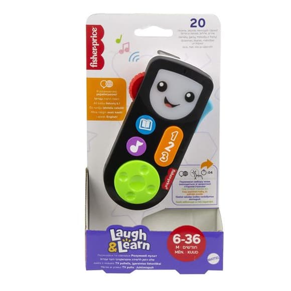 Музична іграшка Fisher-Price Розумний пульт багатомовний (JFJ87)