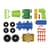 Конструктор Edu-Toys Трактор з шуруповертом 29 деталей (JS030)