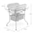 Столик для сповивання з ванночкою Kinderkraft Bubbly Grey (KABUBB00GRY0000)