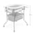 Столик для сповивання з ванночкою Kinderkraft Bubbly Grey (KABUBB00GRY0000)