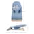 Шезлонг-гойдалка Kinderkraft Mimi бірюзовий (KBMIMI00GRY0000)