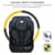 Автокресло Kinderkraft Comfort Up i-Size черно-серый (KCCOUP02BLK0000)