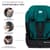 Автокресло Kinderkraft Comfort Up i-Size зелено-черный (KCCOUP02GRE0000)