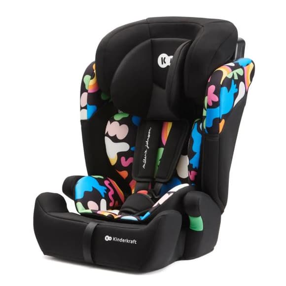 Автокресло Kinderkraft Comfort Up i-Size черный с рисунком (KCCOUP02HAP0000)
