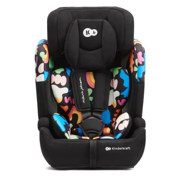 Автокресло Kinderkraft Comfort Up i-Size черный с рисунком (KCCOUP02HAP0000)