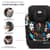 Автокресло Kinderkraft Comfort Up i-Size черный с рисунком (KCCOUP02HAP0000)