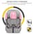 Автокресло Kinderkraft Comfort Up i-Size серо- розовый (KCCOUP02PNK0000)