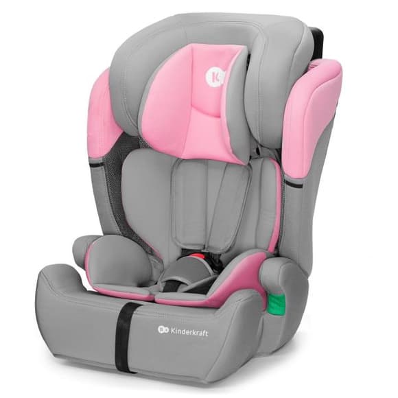 Автокресло Kinderkraft Comfort Up i-Size серо- розовый (KCCOUP02PNK0000)