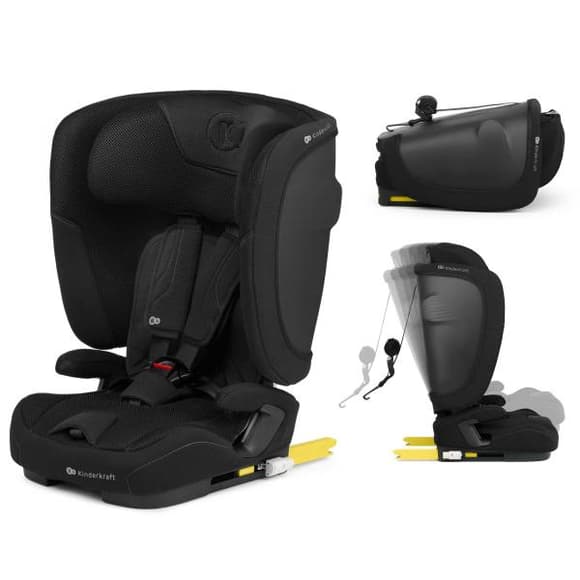 Автокресло Kinderkraft Fix2Go i-Size Black (KCFI2GO0BLK0000)