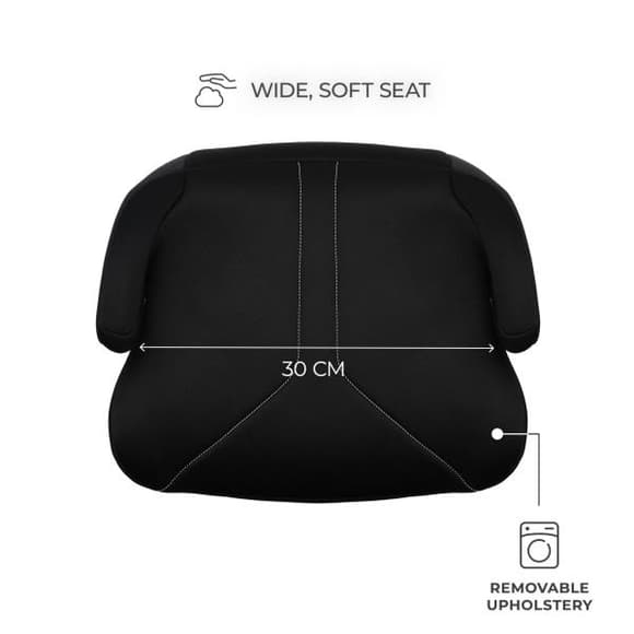 Автокрісло-бустер Kinderkraft i-Boost 2 Black (KCIBOO02BLK0000)