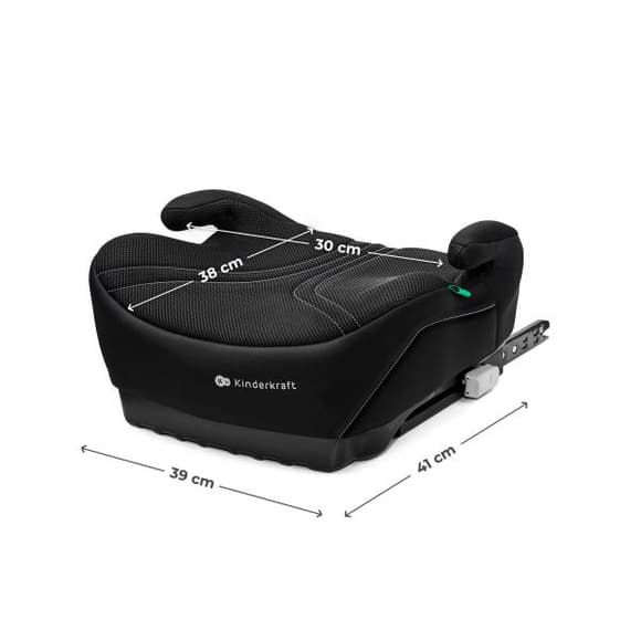 Автокрісло-бустер Kinderkraft i-Boost 2 Pro Black (KCIBOO02BLKPR00)