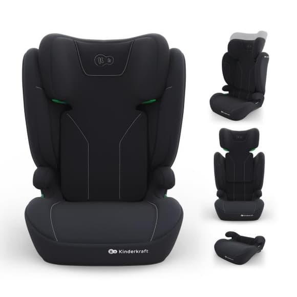 Автокрісло Kinderkraft i-Spark 2 Plus i-Size Black (KCISPA02BLKPL00)