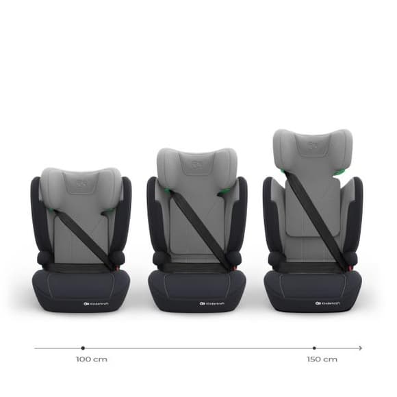 Автокрісло Kinderkraft i-Spark 2 Plus i-Size Grey (KCISPA02GRYPL00)
