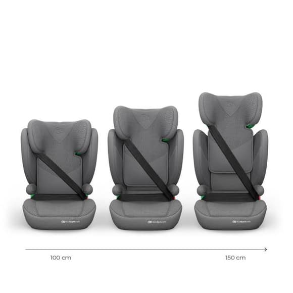 Автокрісло Kinderkraft Junior Fix 2 Plus i-Size Grey (KCJUFI20GRYPL0N)