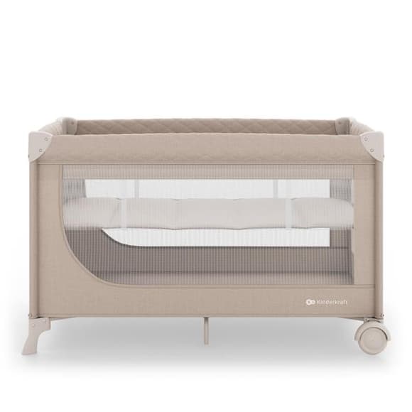 Коляска-манеж Kinderkraft Leody Up Beige (KCLEODUPBEG0000)