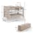 Коляска-манеж з пеленатором Kinderkraft Leody Up Beige (KCLEODUPBEG00AC)