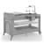 Коляска-манеж з пеленатором Kinderkraft Leody Up Grey (KCLEODUPGRY00AC)