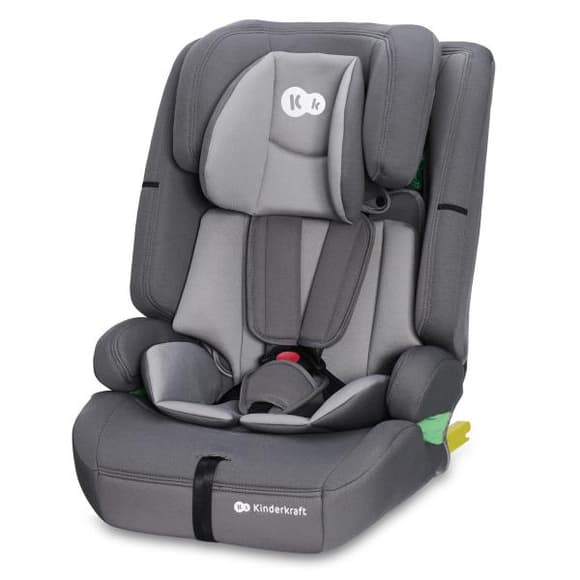 Автокресло Kinderkraft Safety Fix 2 i-Size Isofix серый (KCSAFI02GRY0000)