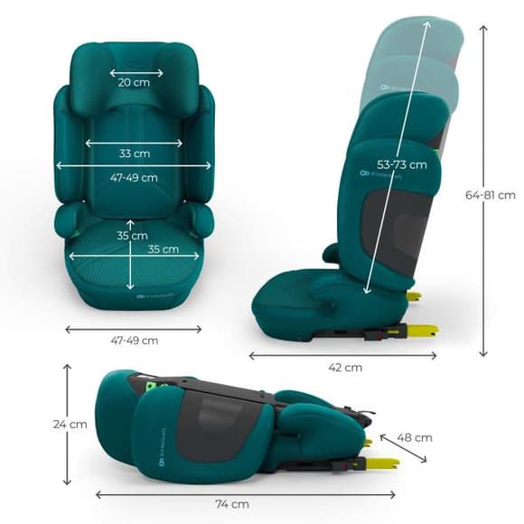 Автокрісло Kinderkraft Xpand 2 PRO i-Size Green (KCXPPR02GRE0000)
