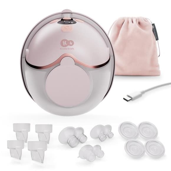Електричний молоковідсмоктувач Kinderkraft MamaFlow Pink (KEMAFL00PNK0000)