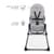 Стільчик для годування Kinderkraft Binci Grey (KHBINC00GRY0000)
