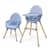 Стільчик для годування 2 в 1 Kinderkraft Fini 2 Nordic Breeze (KHFINI02NOR0000)