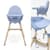 Стільчик для годування 2 в 1 Kinderkraft Fini 2 Nordic Breeze (KHFINI02NOR0000)