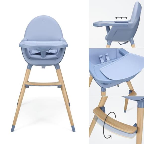 Стільчик для годування 2 в 1 Kinderkraft Fini 2 Nordic Breeze (KHFINI02NOR0000)
