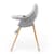 Стульчик для кормления 2 в 1 Kinderkraft Fini Up Grey (KHFINIUPGRY0000)