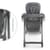Стільчик для годування Kinderkraft Tulo Grey (KHTULO00GRY0000)
