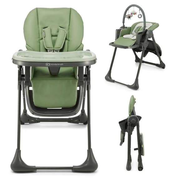 Стульчик для кормления Kinderkraft Tummie зеленый (KHTUMM00GRE0000)